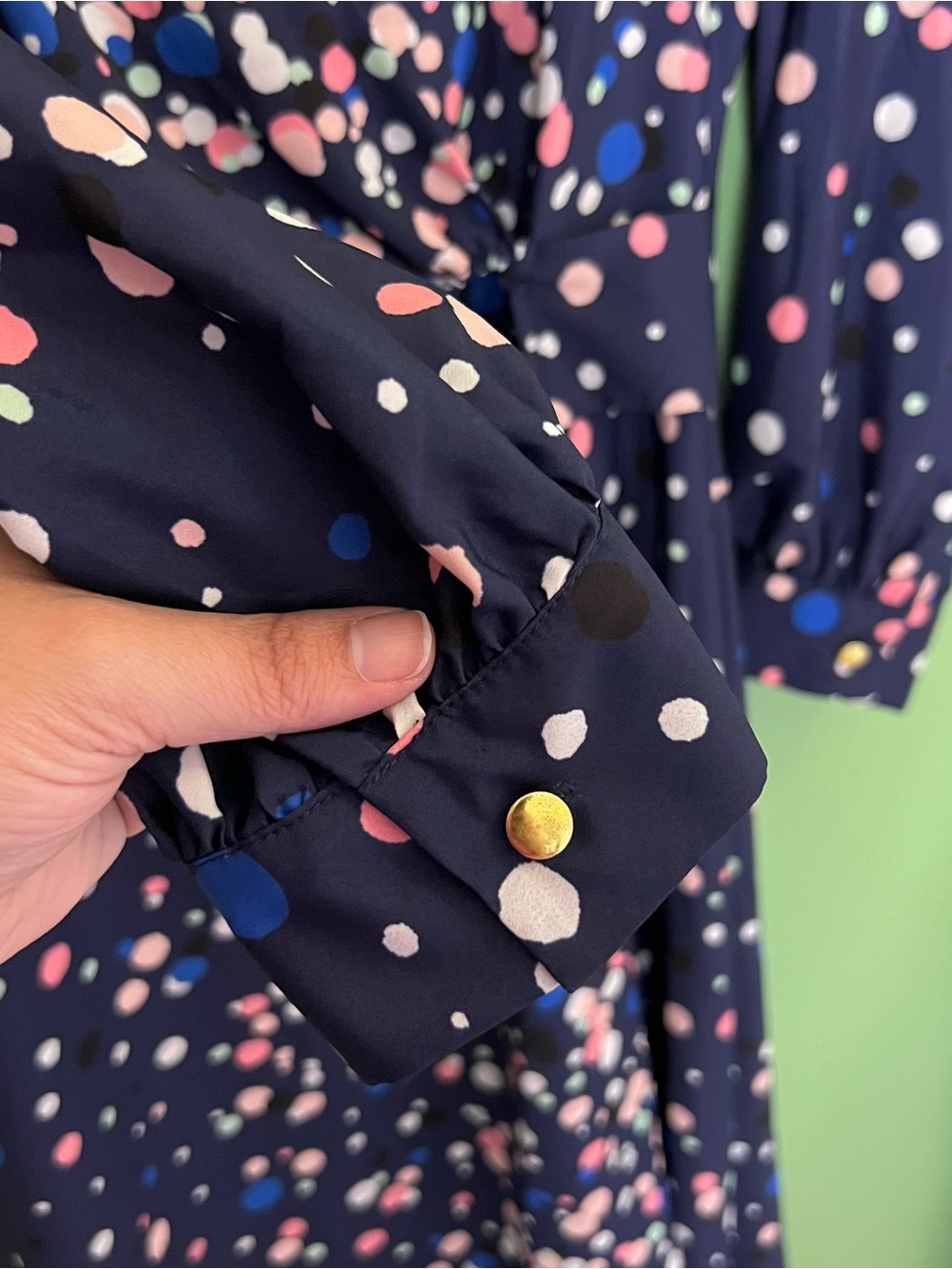 Eliza J Scatter Polka dot Dress Size 4 - Picture 7 of 10